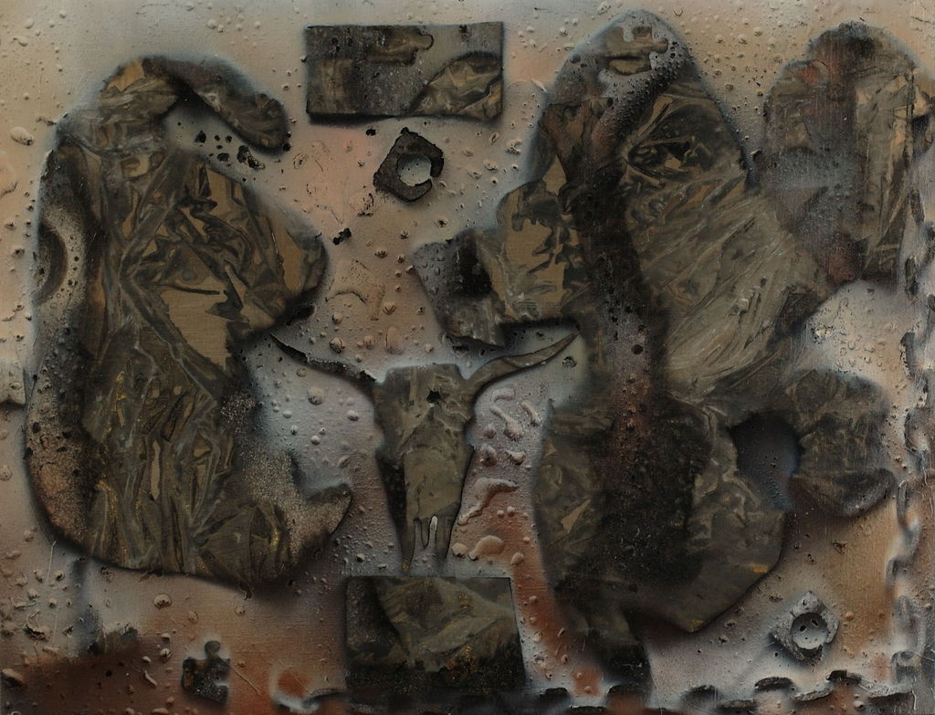 Acrylic and Lacquer on Board, 24in x 18in - 2004 